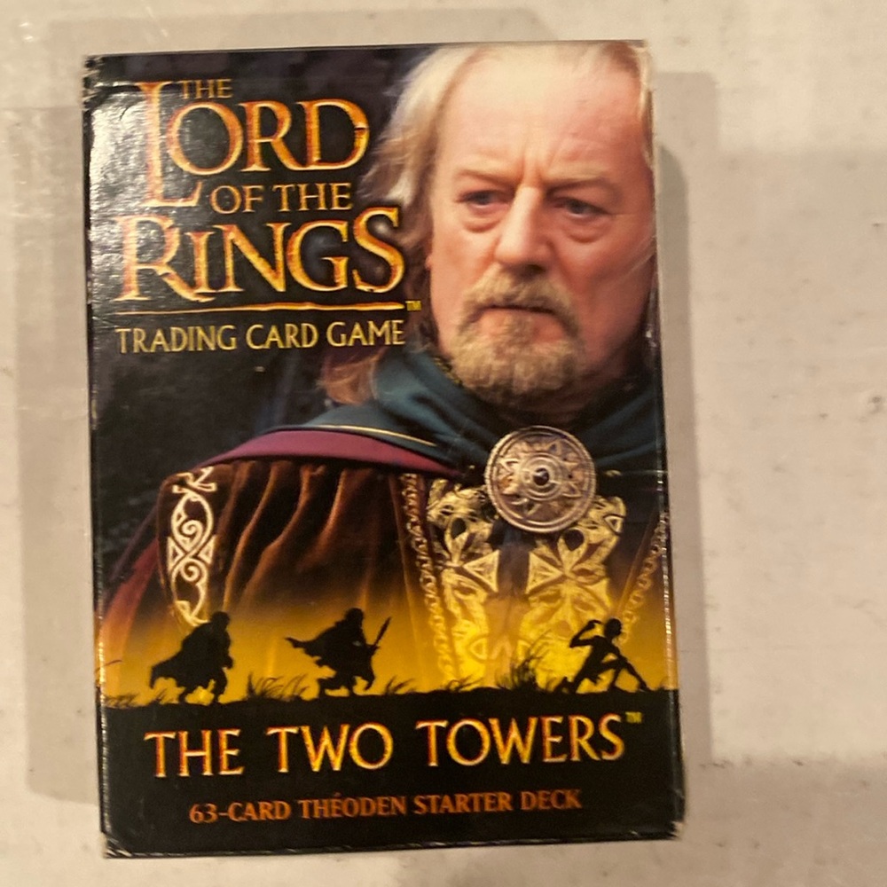 NWOT The Lord of the Rings Trading Card Game, 63-Card Theoden Starter Deck